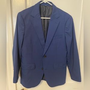 Bonobos slim fit 36S Jetsetter Stretch Wool Suit Jacket in Blue